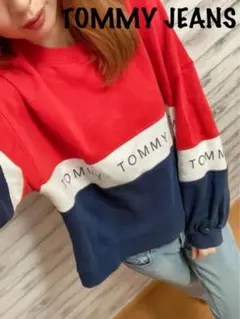 トミージーンズ スウェット トレーナー 3色 レディース