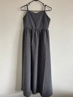 ビスチェ風キャミワンピース