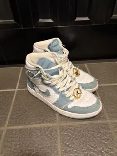 Nike Air Jordan 1 デニム風スニーカー HIGH denim
