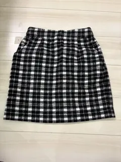 INGNI イング　チェック柄タイトミニスカート