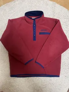 90s adidas フリース レッド patagonia スナップT