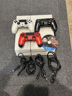 PlayStation 4 本体 コントローラー2個付き - メルカリ
