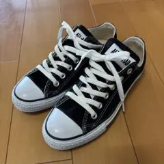 美品 CONVERSE ALL STAR OX ブラック 23.5cmのサムネイル