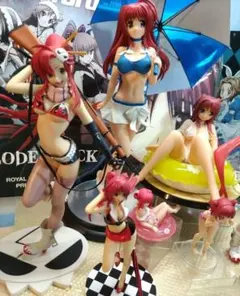 美少女　赤髪　水着、RQ系　フィギュア等まとめ