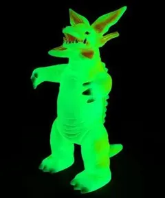 M1号 ガラモン ハロウィンカラー 蓄光 スタンダード ソフビ ブルマァク