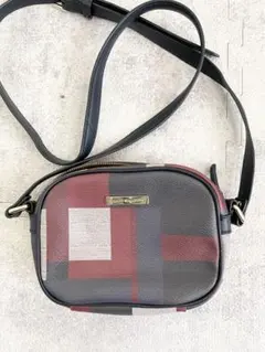 Tommy Hilfiger 幾何学模様 サコッシュ　クロスボディバッグ