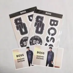 BOSS 大谷翔平　ステッカー　&ポストカード