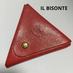 IL BISONTE イルビゾンテ コインケース レザー 小銭入れ 三角形