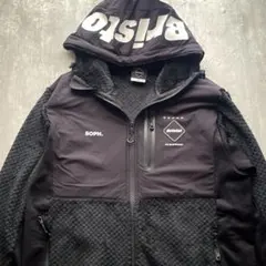 14th Addiction ブラックパーカー フード付き 14th Addiction フォーティーンスアディクション トップス パーカー