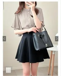 ☆GRLシフォンフリルスリーブブラウス新品未使用品☆