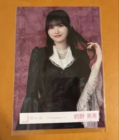 櫻坂46生写真】 的野美青 5th Anniversaryドレス 中 - メルカリ