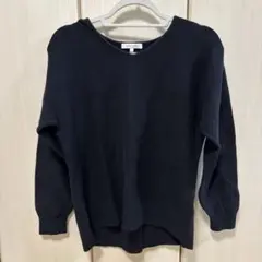 GLOBAL WORK ブラック Vネックセーター S