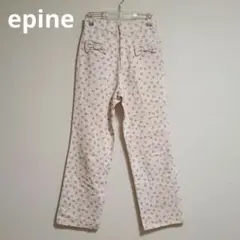 épine エピヌ 小花柄 フラワーリボンパンツ ハイウエストのサムネイル