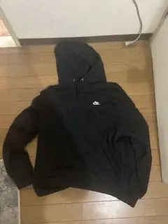 Nike オーバーサイズフィット ブラックパーカー L