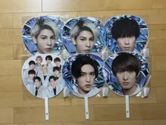 【値下げ可・バラ可】SnowManうちわ ラウール 向井康二 目黒蓮 宮舘涼太