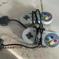 ニンテンドー純正品 スーパーファミコン コントローラー 2個 SFC 動作確認済