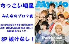 なにわ男子 Travis Japan ACEes 他 ちっこい明星 6月号