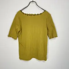 【GLOBAL WORK】　グローバルワーク　ニット　シャツ　半袖　L　サイズ