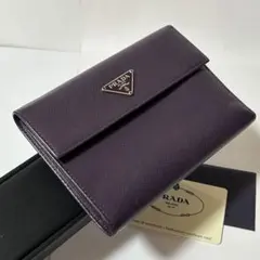 PRADA プラダ サフィアーノ 三角プレート 二つ折り 財布 M510Aのサムネイル