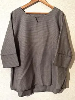 7分袖オーバーブラウス セシール