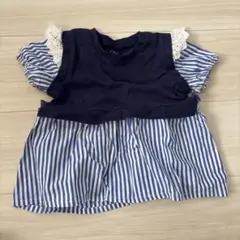 重ね着風 トップス 95cmのサムネイル