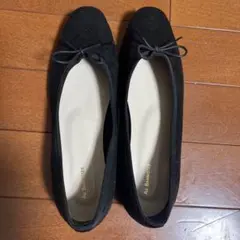 値下げ！AU BANNISTER ブラックバレエシューズ 36