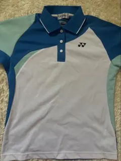 YONEX ポロシャツ 青/白