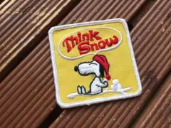 【70's スヌーピー ワッペン】ビンテージ ピーナッツ