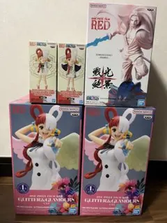 ワンピース  フィギュア　ウタ　シャンクス　セット　ワーコレ