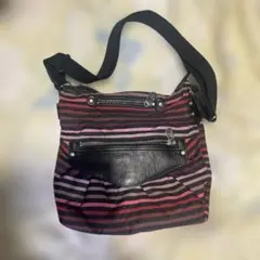 SR ショルダーバッグ ストライプ柄のサムネイル