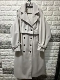 【美品・未使用品】GRL 3way ライトグレー ロングコート