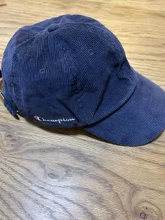 Champion コーデュロイキャップ ネイビー
