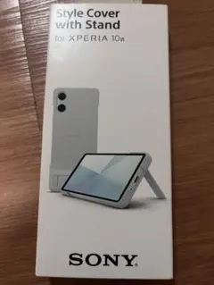 美品 SONY純正XPERIA 10VIスマートフォンケーススタンド機能付きのサムネイル