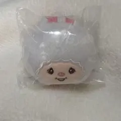 モンチッチ カラフルフェイス ぬいぐるみ キーホルダー チムたん ホワイト