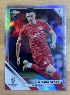 topps chrome SESKO シェシュコ　RC リフ　マンチェスターU