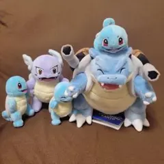 ゼニガメ カメール カメックス ポケパークカントー 限定 ぬいぐるみ