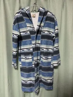 オーシャンパシフィック ネイティブ柄 ロングカーディガン Mサイズ 綿100%のサムネイル