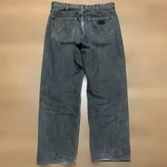 Wrangler.ラングラー.ワイドストレートジーンズ.L.古着.33.