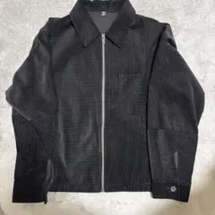 GU ブラック コーデュロイ ジャケット