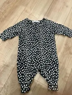 Another Fox ドット柄ロンパース 0-3M