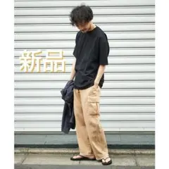★新品★ CIAOPANIC TYPY カーゴパンツ ベージュ Lのサムネイル