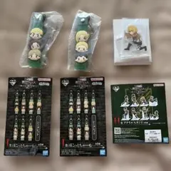 進撃の巨人 一番くじ ぽこっとちゃーむ アクリルスタンド セット