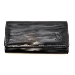 Louis Vuitton ブラック エピレザー キーケース