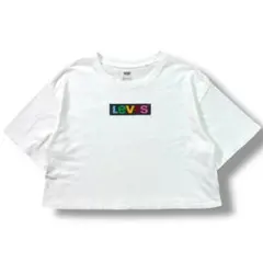 Levi's リーバイス レディース 短丈 Tシャツ ショート丈 半袖 古着
