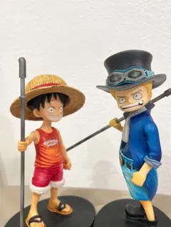 ワンピース ルフィ サボ 幼少期 フィギュア セット ONE PIECE レア