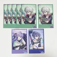 にじさんじ 小柳ロウ 星導ショウ 伊波ライ 叢雲カゲツ チェキ風カード