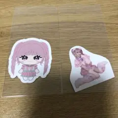 ＝LOVE フレークシール　齋藤樹愛羅セット