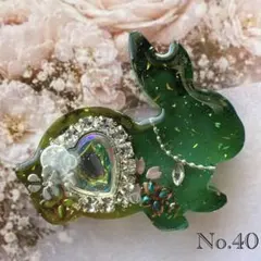 レジン ヘアゴム エンジェルうさぎちゃん No.80 - メルカリ