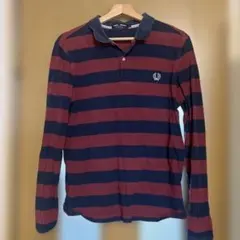 フレッドペリー 長袖ラガーポロシャツ M