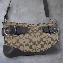 COACH Y2K Signature Shoulder Bag BR